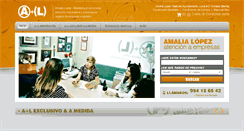 Desktop Screenshot of amalialopez.com